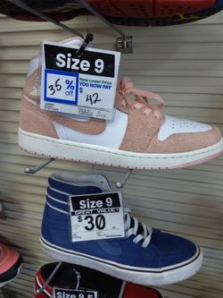 Air Jordan Mid-Top Sneakers Size 9