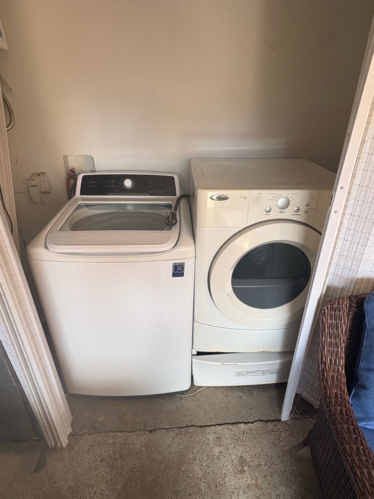 Washer & dryer