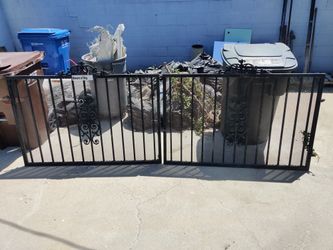 Wrought Iron Double Gates