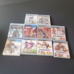 10. PS3 games, everything works as it should selling all as a group only.