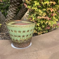 Ceramic Planter Pots Sage Green 