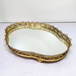 Vintage Mirror Tray