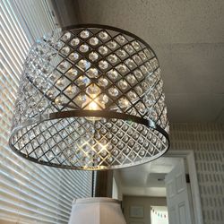 Fancy Silver Lamp