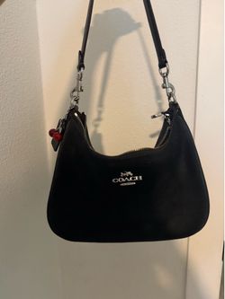 Black coach purse