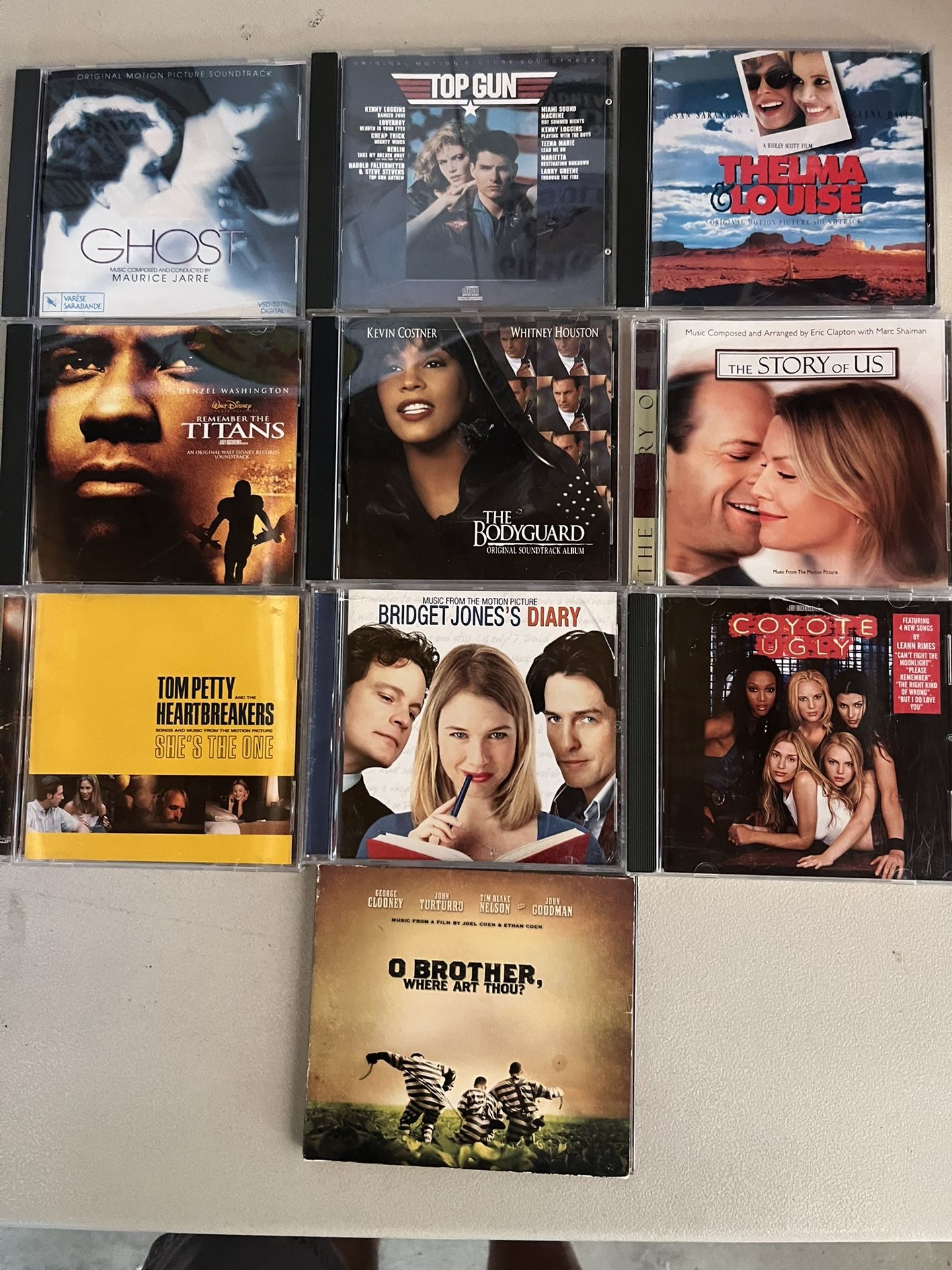 20-Movie Soundtrack CD’s