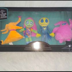 Collectible Neon Plush Set!! Nightmare Before Christmas!