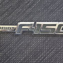 Ford F150 Lariat Logo 