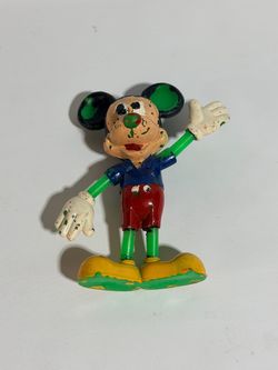 Vintage Mickey Mouse Painted Figure