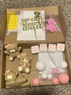 “We Can Bearly Wait” Baby Shower Theme Supplies 