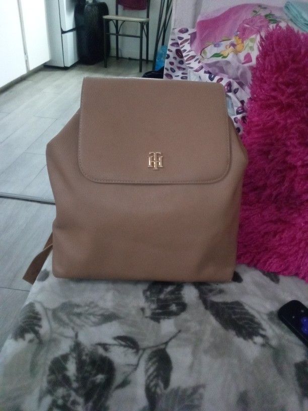 Original Tommy Hilfiger Tan Backpack