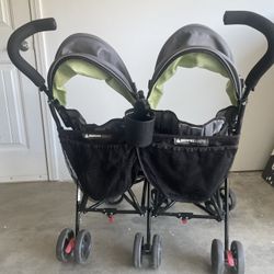 Collapsible Double Stroller