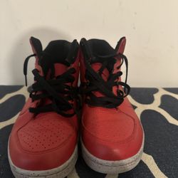 NIKE JORDAN FLIGHT 1 RED GRAY SOLES HI TOP - MENS SIZE 9.5SNEAKERS SHOES