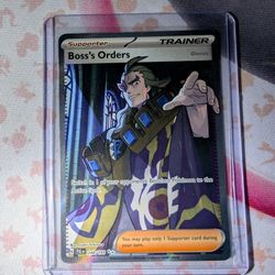 POKEMON ~ BOSS'S ORDERS ~ 248/193 ~ PALDEA EVOLVED ~ FULL ART ULTRA RARE ~ NM