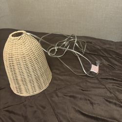 Wicker Pendant Light 