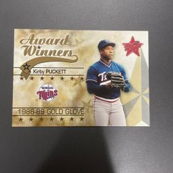 02 Donruss Kirby Puckett - Award Winners #281