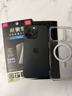 iPhone 15 Pro Max 1TB Black Unlocked Good Condition (Free Accessories)