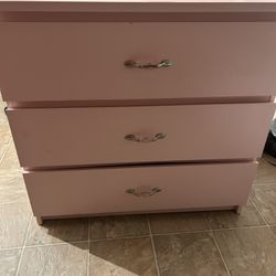 Cute shabby pink dresser