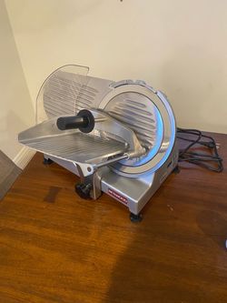 Beswood 10 Inch Electric Meat And Cheese Slicer0