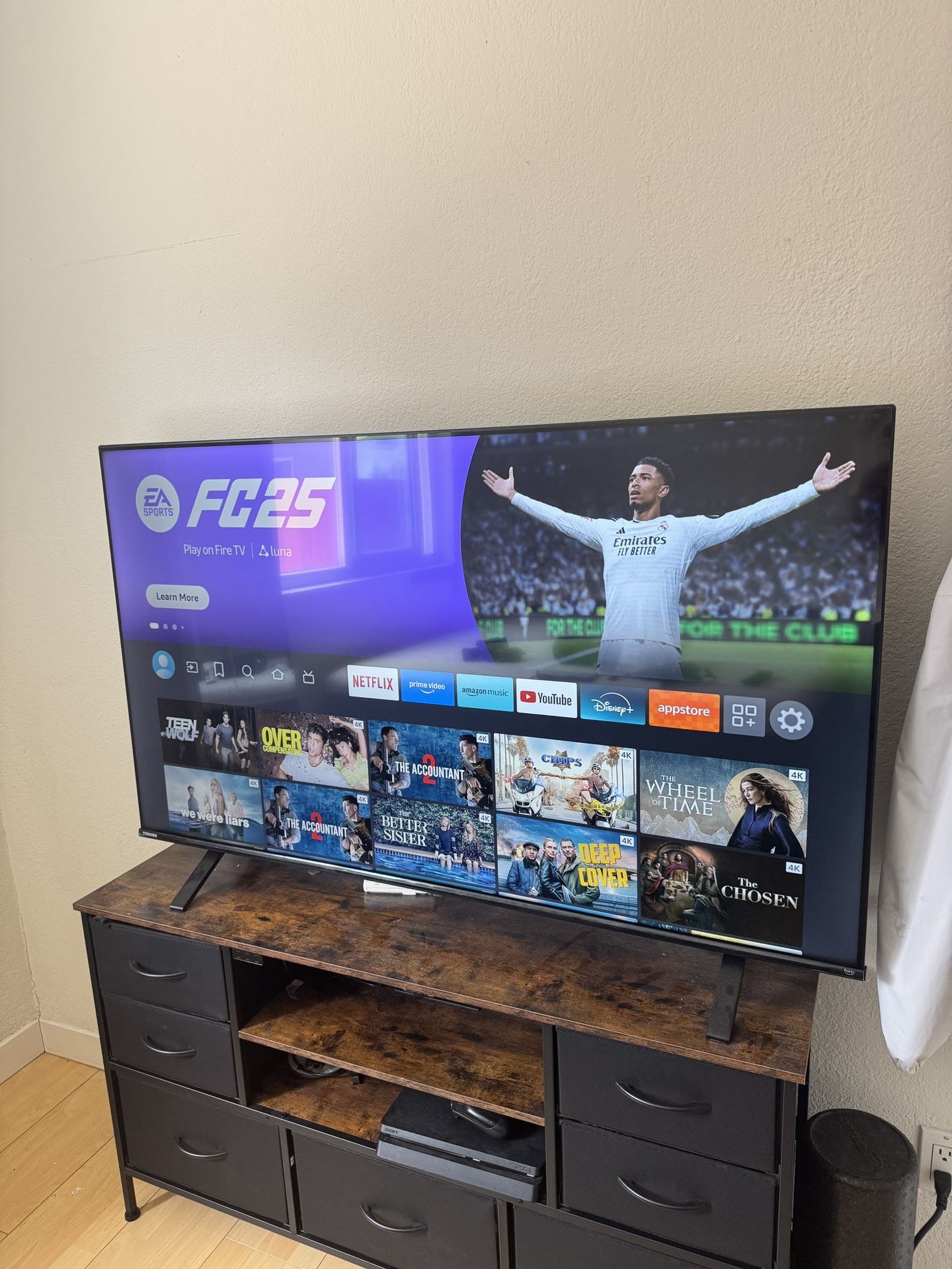 TV Toshiba 55” 4K Smart Fire