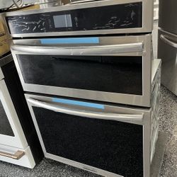 Stainless Steel 30” Microwave Oven Combo + Air Fry