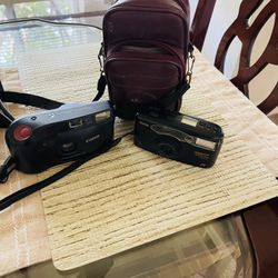 kodak y canon camera 