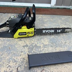 Ryobi chainsaw 14” like new only used 2 times asking $150 