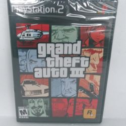 GTA III GRAND THEFT AUTO 3 SONY PLAYSTATION 2 PS2 BRAND NEW SEALED