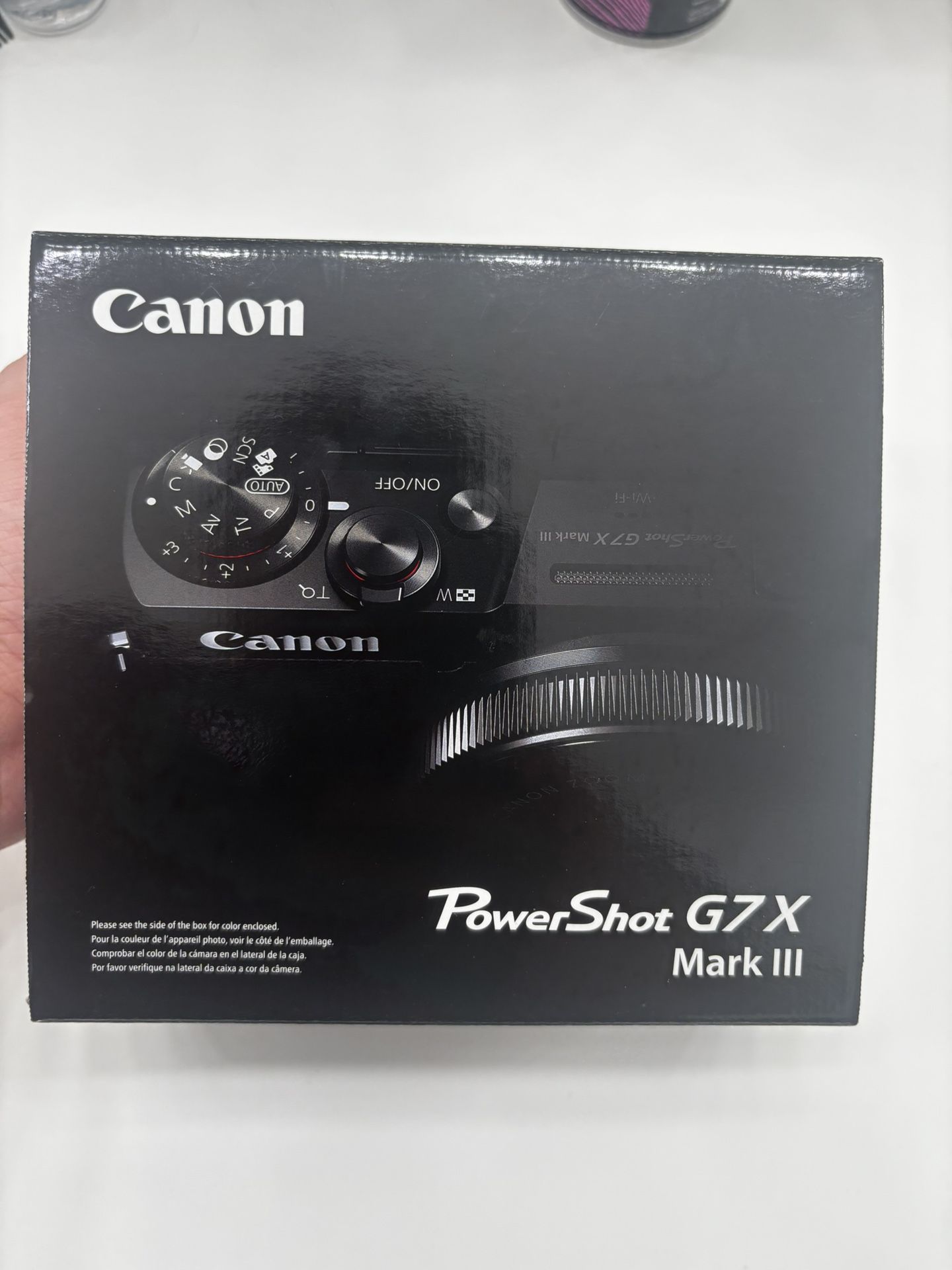 Canon G7X Mark III