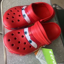 Crocs Lightning McQueen Size M-4 & W-6 brand new