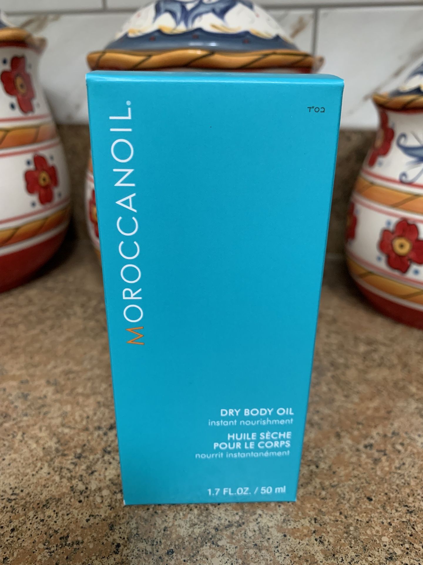 Moroccan Oil Argon Dry Body Oil New In Box Unused 1.7 fl. Oz.