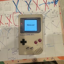 Gameboy DMG Backlit IPS Mod with glass screen cover