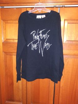 LADIES MEDIUM PINK FLOYD THE WALL LIGHT SWEATSHIRT FROM VINTAGEVINYL