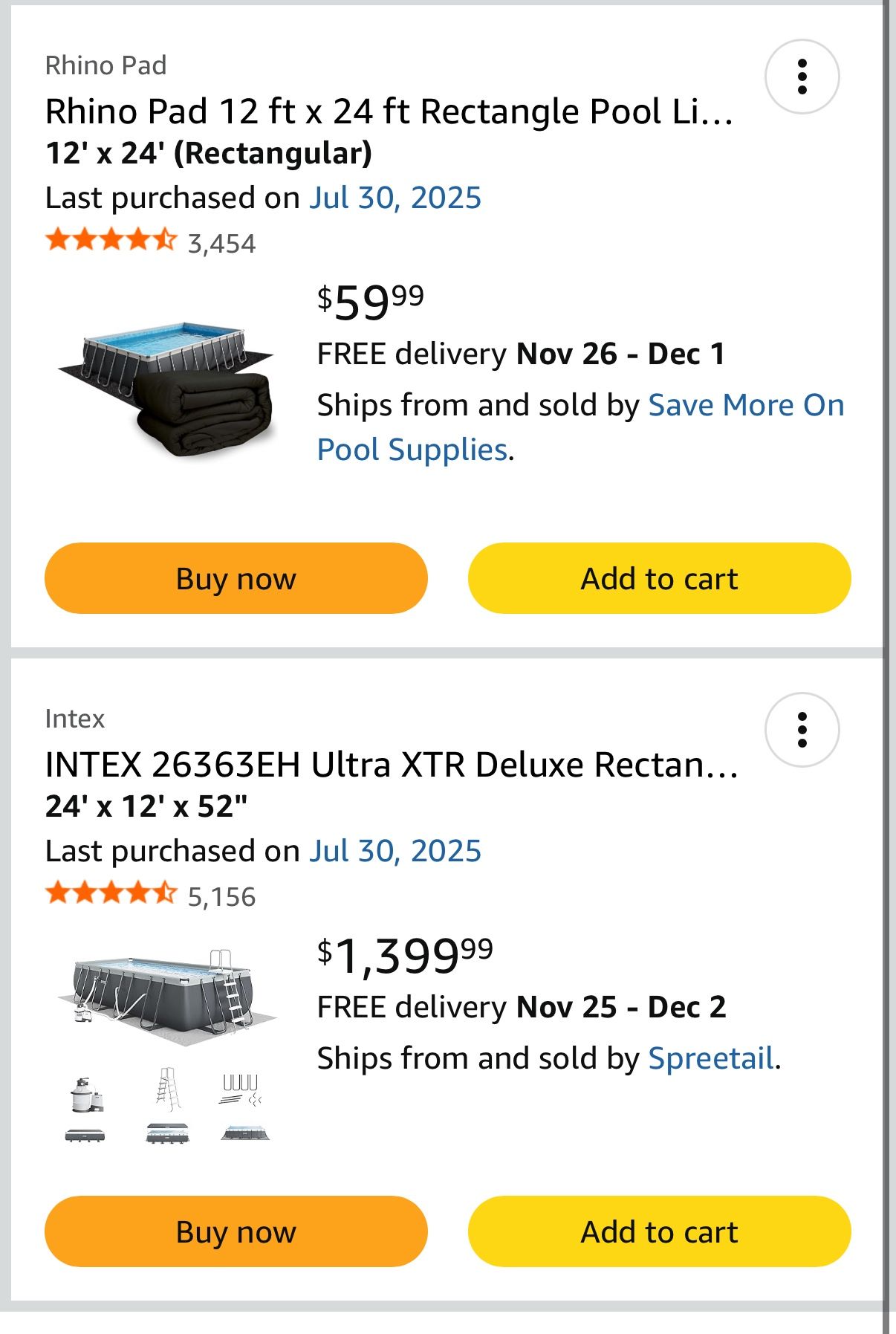 New Outdoor Pool For Sale 