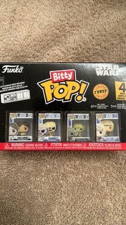 Funko pop, Bitty Pop Star Wars 4 pack, Han Solo, Wampa, Dahobah Yoda,