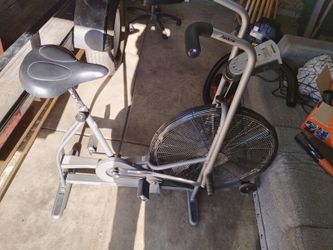 Schwinn Airdyne AD7 exercise bike.