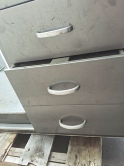 Vintage All Steel Tanker Desk $100 OBO-