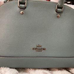 Blue Coach Bag
