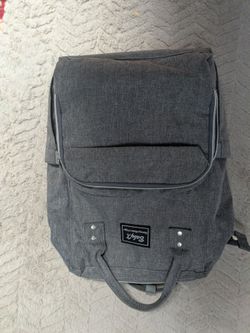 Diapering backpack