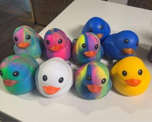 Jumbo Duck Squishies - Squeezy, Sunny Days