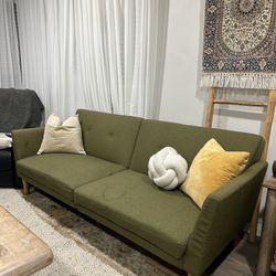Green Futon Sofa bed