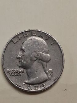 1970 NO MINT MARK WITH ERRORS QUARTER