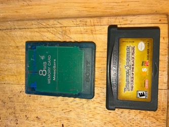 Video game cartridge & memory card