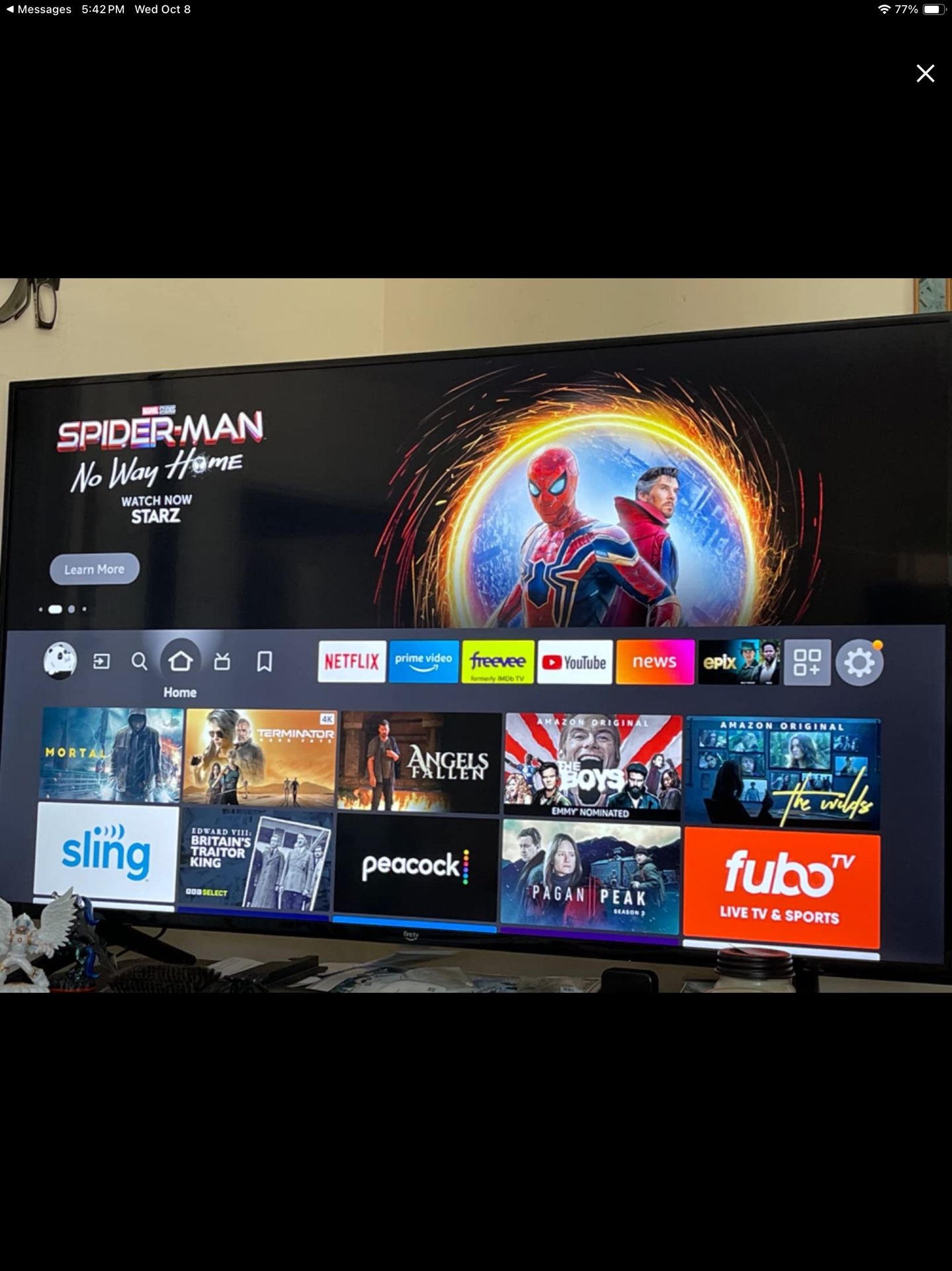 NEED GONE 10/12, NO HOLD FIRST COME FIRST SERVE, 50” AMAZON FIRE TV, FREE 1 HDMI CABLE