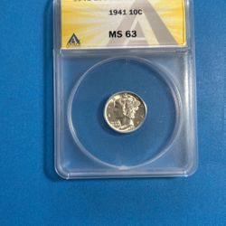 1941 Mercury Dime