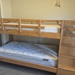 100% Solid Pine Bunk Beds