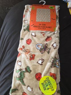 Toy Story Halloween Toddler Blanket