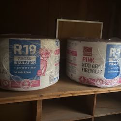R19 Faced Insulation 