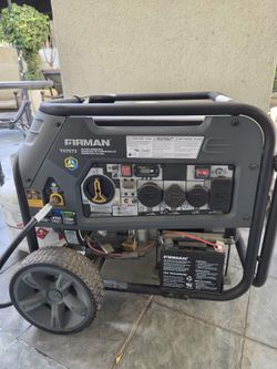 Fiman 8000w Generator TRI-FUEL