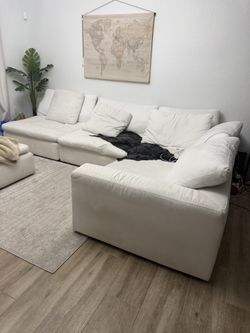 White cloud couch