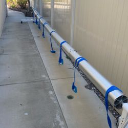 Aluminum Solar Swimming Inground Pool Cover Reel Set